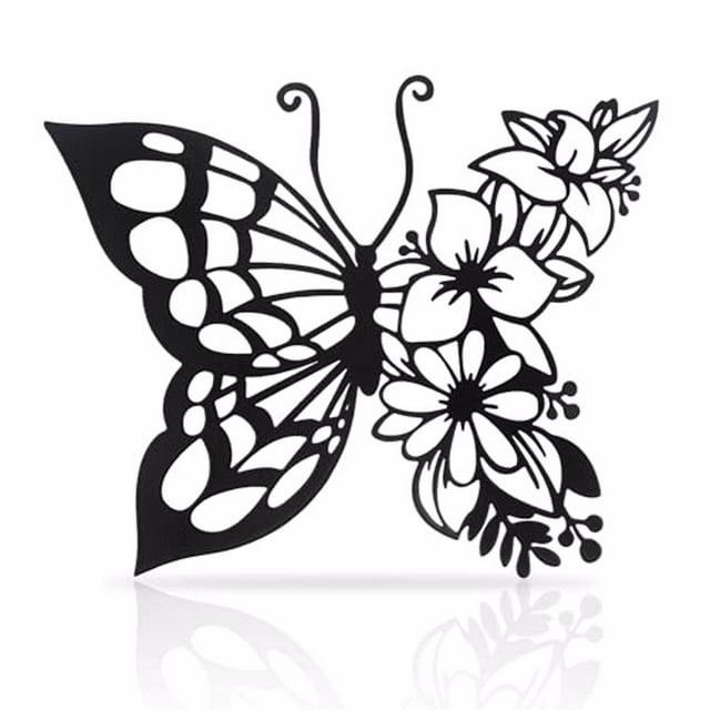 ZheElen Artistic Elegance Metal Wall Art With Smooth Lines And Delicate Patterns Creating Sophisticated Atmosphere In Living Large 1Set
