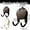 Dark Gray, variant on Suction Hooks Heavy Duty Double Prong Wall Hooks, Washing Line Hook No Drill Waterproof Vacuum Cup Hooks for Bathroom Kitchen Shower Towel Robe Coat Holder, Dark Gray 2 Pack