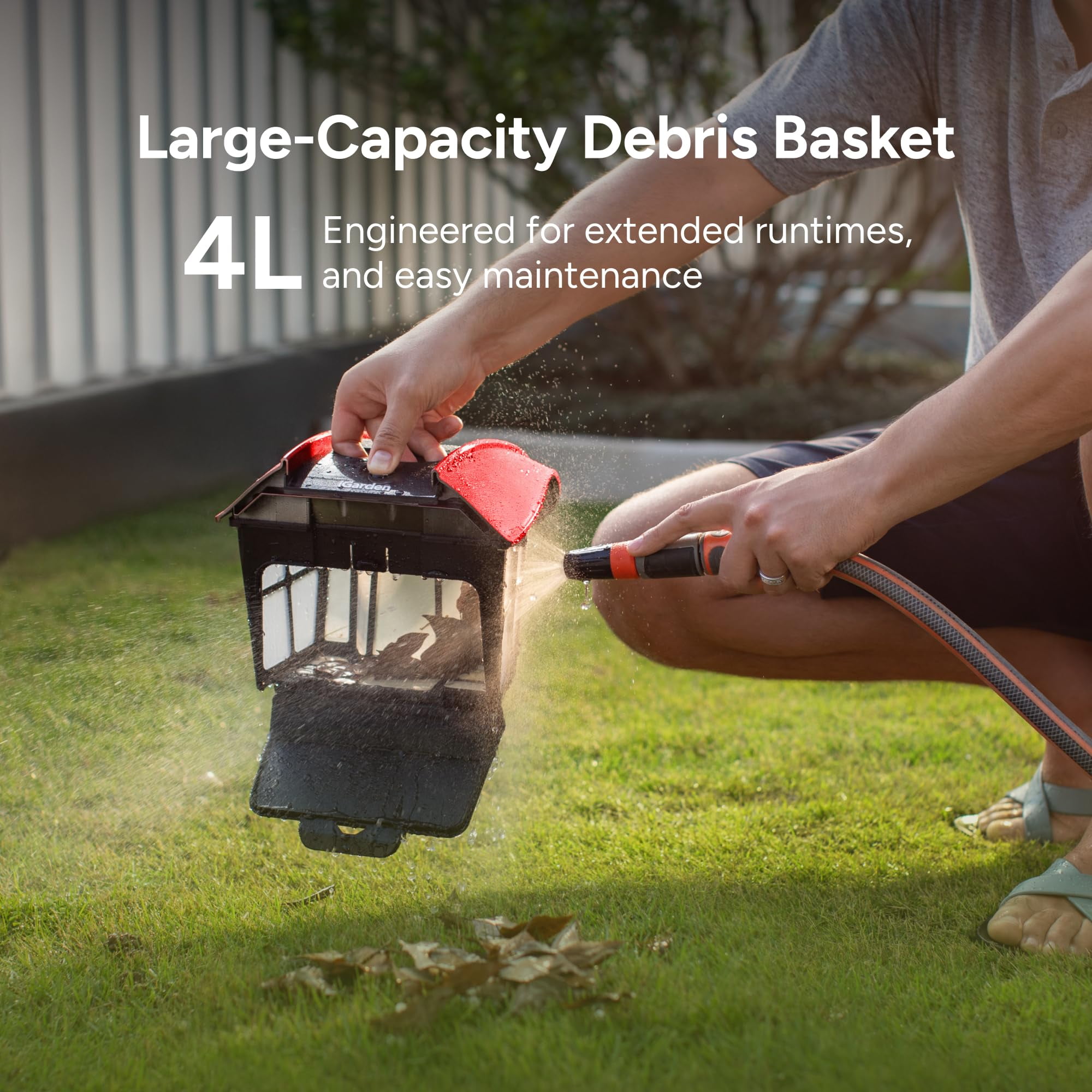 iGarden Pool Cleaner K Pro, 10H Runtime, Cordless Robotic Pool Vacuum for Inground Pools, Touchscreen, Smart Navigation, 200% Turbo Suction, Ultra-Fine Filtration, Auto-Parking