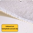 thumbnail image 3 of Bewildely Alfombrilla antideslizante de fibra para baño. Color moderno que combina con cualquier decoración. Juegos de accesorios de baño, 3 of 6