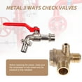 Air Compressor Check Valve Valves Tube Connector Tool for Fittings