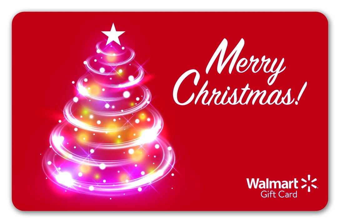 Starry Tree Holiday Walmart Gift Card - Walmart.com