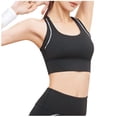 thumbnail image 2 of Mingw Sports Bras for Women Women's Shock Absorbing Gathering Collection Non-Slip Underband for Running, 2 of 4