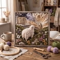 thumbnail image 4 of 3D Christian Fabric Poke Art Kit, Christmas Fabric Poke Art Kit for Adults With Pre-Cut Squares,Embroidery Jesus Nativity Scene Religious DIY Craft Kit for Christian, 4 of 7