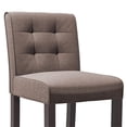 thumbnail image 5 of Home Square 31" Tweed Fabric Upholstery Barstool in Brown - Set of 2, 5 of 6