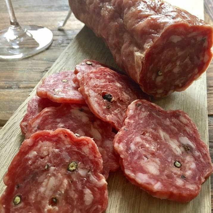 Sweet Sopressata Salami, Nitrate And Gluten Free Traditional Dry Hard