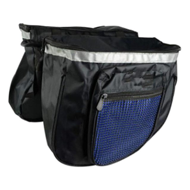 Bolsa de asiento trasero para bicicleta, bolsa de carga para bicicleta, para asiento trasero de bicicleta, para bicicleta azul2 Sharpla Alforja de asiento trasero de bicicleta
