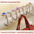 thumbnail image 2 of Jierger 2PCS Purse Hook for Table Handbag Hangers Bag Hooks for Tables for Desk Heavy Duty Floding Bag Holder Made of high-Strength Alloy Materials Hanger Various Heavy Items Foldable, 2 of 9