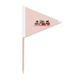 thumbnail image 1 of Promotion Éducative Rouge Chine Cure-Dent Triangle Toppers de Cupcake Drapeau, 1 of 3