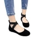 thumbnail image 1 of Zapatos Casuales Vestir Planos Cómodos Resbalones para Mujeres, 1 of 9