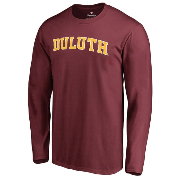 Men's Garnet Minnesota Duluth Bulldogs Everyday Long Sleeve T-Shirt