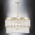 thumbnail image 4 of Luxury Glam Chandelier, Gilded Silver, UHP4950, 4 of 5