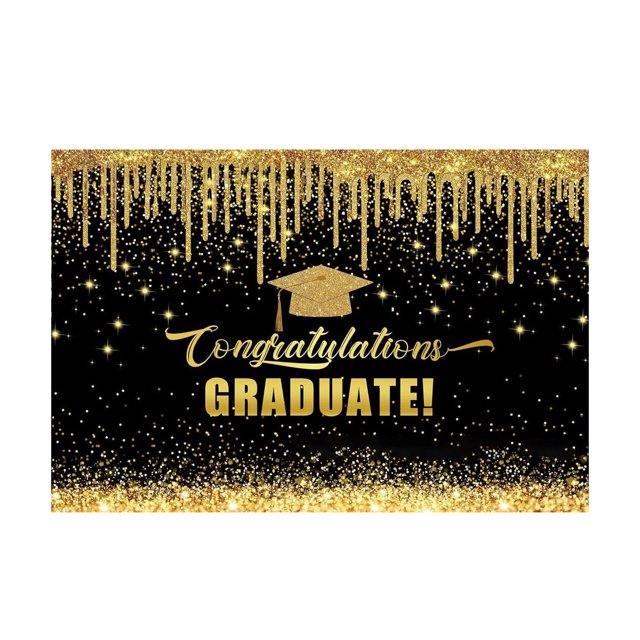 Congrats Class of 2025 Banner Graduation Decorations Graduation Backdrop, Congratulations Banner Grad Party Decorations Class Complete Party Supplies for High School & College Celebrations