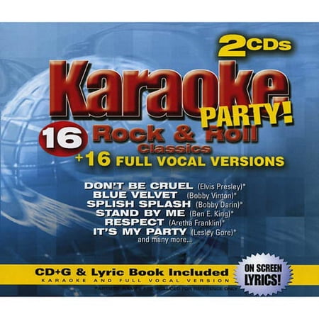 KARAOKE PARTY Rock & Roll Classics (16 tracks/2cd)