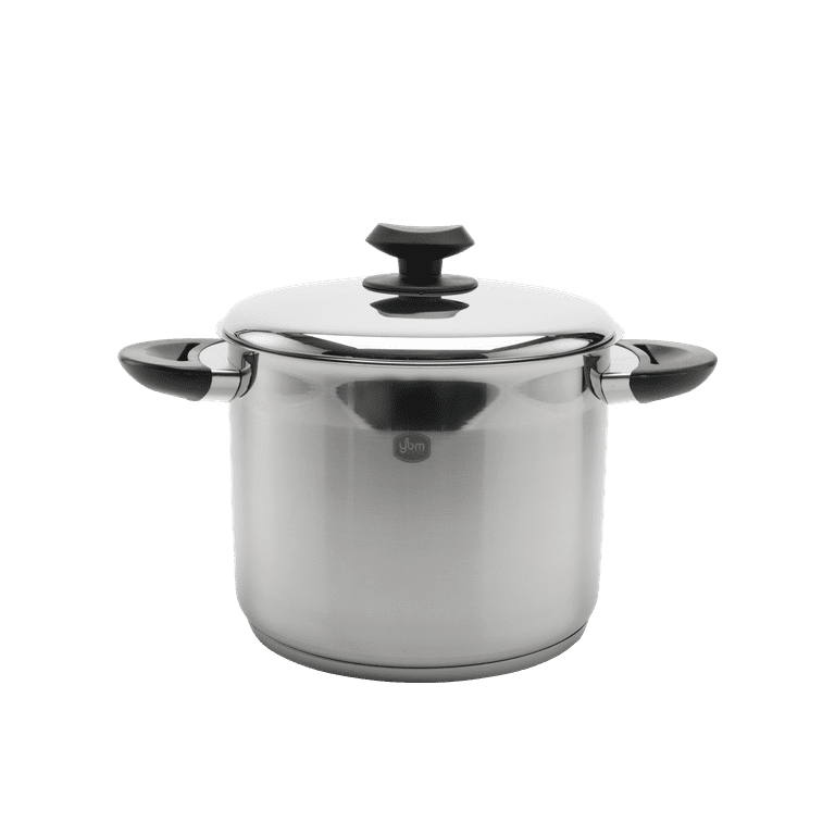 24 QT Stainless Steel 18/10 Induction Stock Pot (Free Gift 2 Spoons) – R &  B Import
