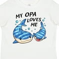 thumbnail image 4 of Inktastic My Opa Loves Me Whale Shark Boys or Girls Toddler T-Shirt, 4 of 5