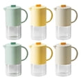 thumbnail image 4 of Borosilicate Glass Pitcher with Lid, High Temperature Resistant Glass Pitcher for Cold Water, Boiling Water, 4 of 7