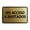 Brushed Gold, variant on Signs ByLITA Classic Framed No Acceso A Invitados vector Durable ABS Plastic | Laser Engraved | Easy Installation | Elegant Design Sign (Blue) - Small