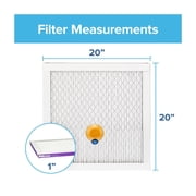 Filtrete 20x20x1 Smart Air Filter, MPR 1500 MERV 12, Allergen, Bacteria Virus, 1 Filter