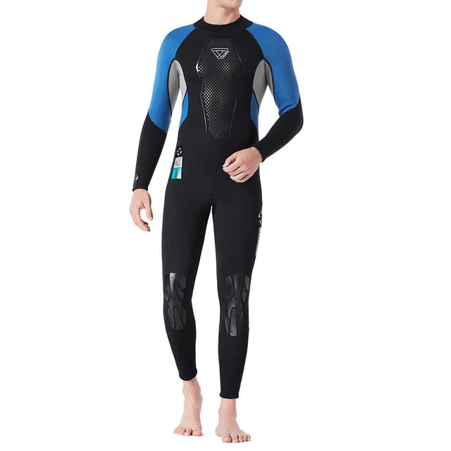 Traje de buceo de cuerpo completo de 3 mm para hombres, traje húmedo de una pieza para natación en SG Cola Traje de buceo para hombres