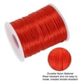 thumbnail image 4 of Unique Bargains Corde en Satin de Nylon 1,5 mm x 109 Yard Corde Tressée pour Perles 1,5 mm, Rouge, 4 of 6