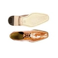thumbnail image 2 of Mens Belvedere New Exotic Siena Genuine Ostrich Leather Burned Amber Brown 1463, 2 of 3