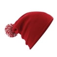 thumbnail image 2 of Beechfield Adults  Snowstar Beanie, 2 of 2