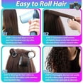 thumbnail image 5 of This 48-piece curling iron and hair clip set includes 24 curling irons and 24 hair clips. Creates long, medium, and short hairstyles without heating. From Erda, this lightweight curling iron set offe, 5 of 10