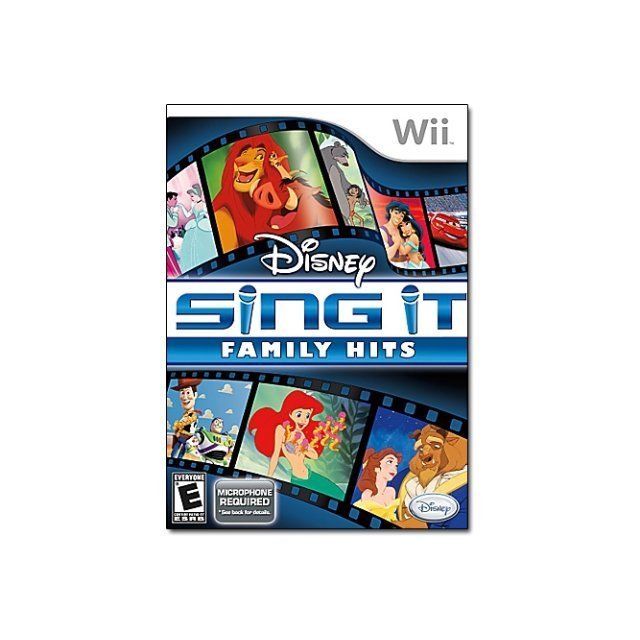 Disney Sing It Family Hits - Wii