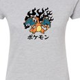 thumbnail image 3 of Pokémon - Charizard Flash Fire - Juniors Fitted Graphic T-Shirt, 3 of 5