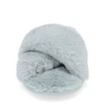 thumbnail image 6 of Joyspun Women's Faux Fur X-Band Slippers, 6 of 8