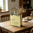 thumbnail image 6 of Vintage Iron Vase Flower Pot With Handles, Rustic Metal Dried Flower Vase Home Decor, Living Room Kitchen Shelf Bedroom Wedding Decoration Gift, 6 of 6
