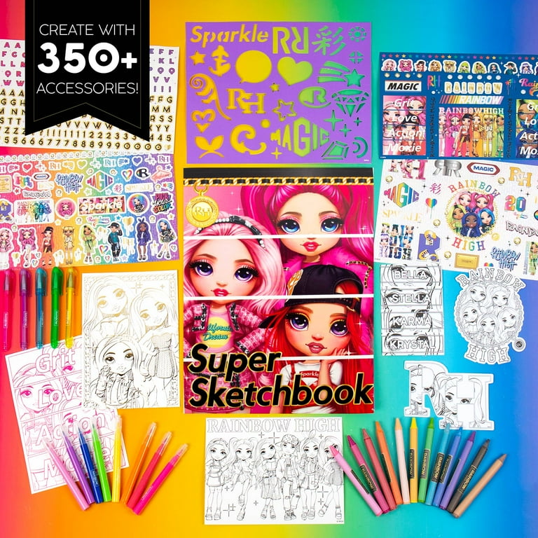 Sketch Pad for Kids: Large Sketchbook drawing kit for kids ages 4-8
