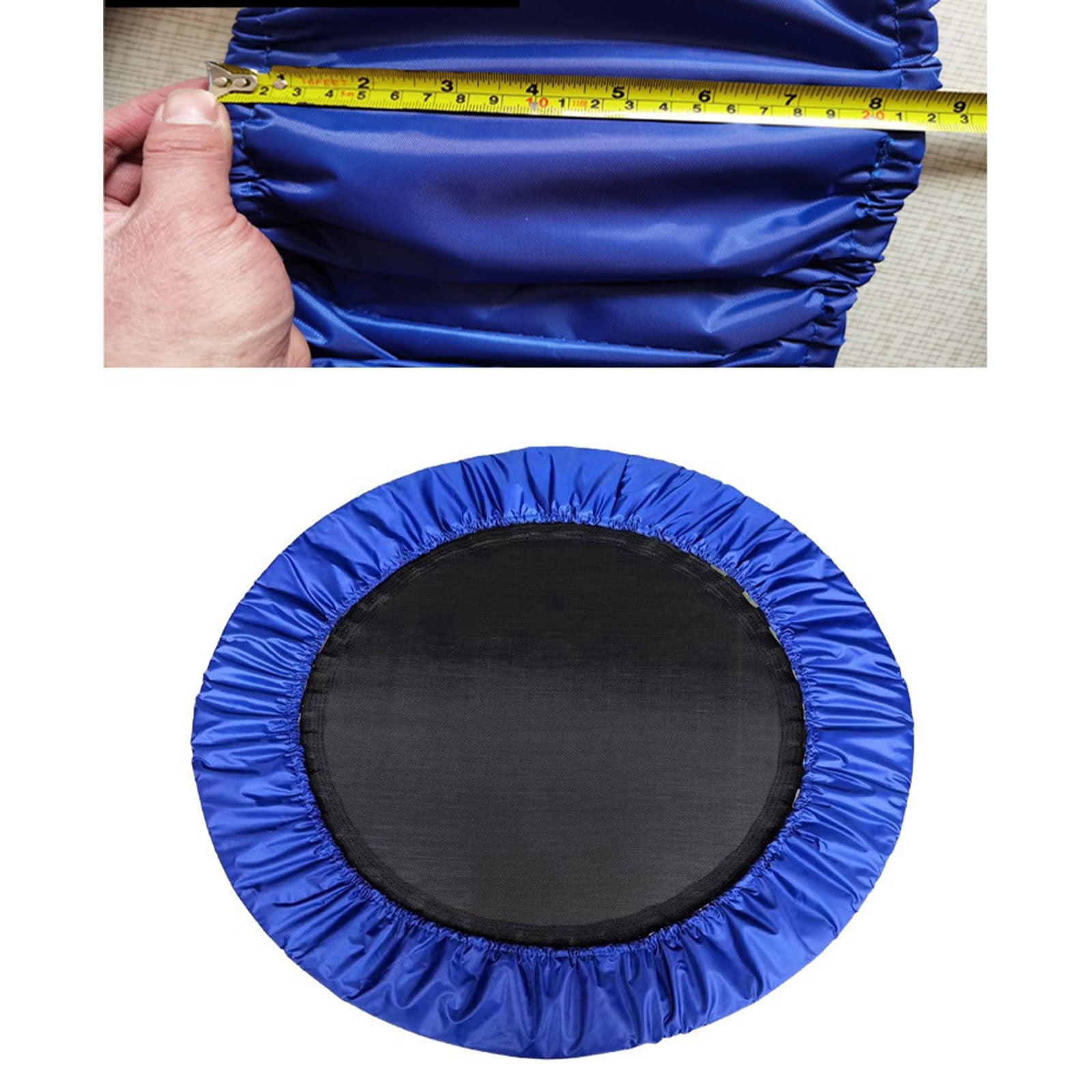 Trampoline Replacement Safety Pad, Trampoline Spring Cover Protection Pad, Waterproof, UV-Resistant Thickened Round Frame Pad, Cushioned Protection