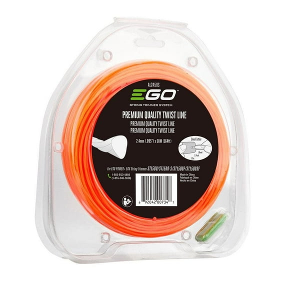 Ego String Trimmer Line,164-1/16 ft. AL2450S