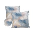 thumbnail image 2 of Outdoor Throw Pillow Cover Abstract Ombre Marble Texture Waterproof Cushion Covers 2 Pack Modern Stone with Gold Line Pillow Cases Home Decoration for Patio Garden Couch Sofa, 2 of 7
