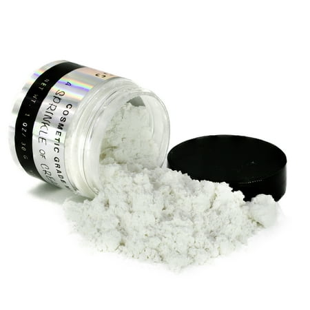 Electric Bliss Beauty, Mica Powder, Pearl White-Crafts, Cosmetics, Slime, Candles, Dye, Bath Bombs, Epoxy Resin, Soap, Clay, Nail Art, Glue, Glass and Paper DIY crafts!