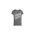 thumbnail image 1 of Camiseta gráfica Aeropostale New York Script para mujer gris extragrande Camiseta gráfica, 1 of 1