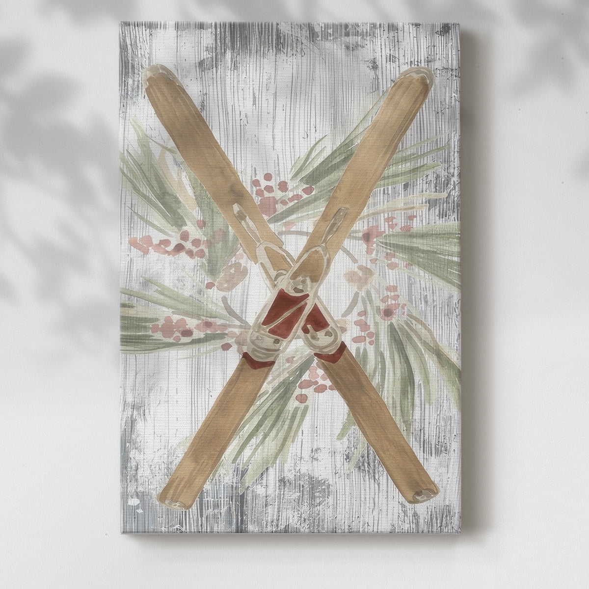 Pinecone Lodge Collection B- Gallery Wrapped Canvas