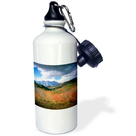 3dRose Mount Timpanogos, Uinta National Forest, Utah - US45 HGA0214 - Howie Garber, Sports Water Bottle, 21oz
