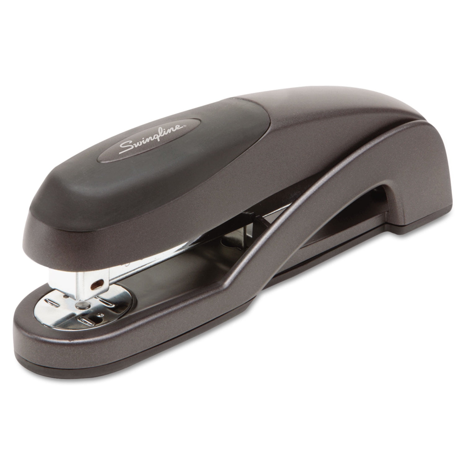 Accooptima Full Strip Desk Stapler, 25-Sheet Capacity, Silver