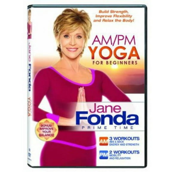 Jane Fonda Am / Pm Yoga for Beginners (DVD)