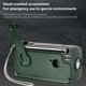 thumbnail image 2 of 5 en 1 LED Handcrank Solar Weather Radio SOS Alarm FM AM SW Power Bank (Verde) Tmvgtek Para Estrenar, 2 of 7