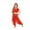 Red, variant on Toddler Girl Outfits Set Pants Set Performance Indian Dance Belly Dance Skin-Friendly Clothes Sets Clothing Suits