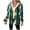 Army Green, variant on Hjlmsx Flannel Jacket for Women Trendy Fleece Lined Button Down Plaid Shacket Long Sleeve Hooded Jackets Fall Winter Coats Dark Gray XL