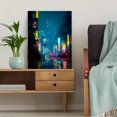 thumbnail image 5 of Qisvanset 12x16 Inch Steampunk Flying House Train Canvas Print Wall Art, 5 of 5