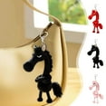 thumbnail image 2 of PEIBang 2026 Soft Horse Plush Keyring,Stuffed Animal Toy Keychain Plush Horse Keychain Charm for Backpack,Handbag and Purse, 2 of 6
