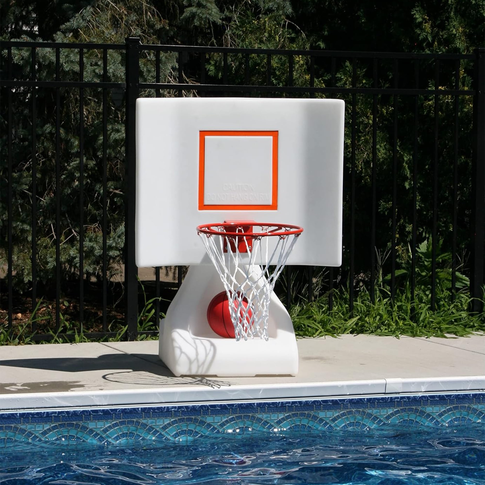 Good Ideas Pool Shot Rock the House Poolside Freestanding Basketball Hoop