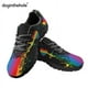 thumbnail image 1 of Zapatos planos de malla de verano Doginthehole para mujer, zapatillas informales transpirables con cordones, diseño de marca con notas musicales, calzado deportivo, 1 of 6
