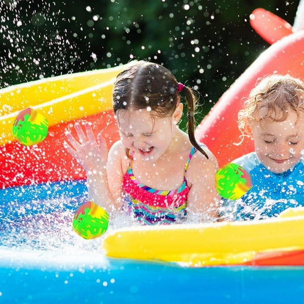 60 Pièces Boules D'eau Réutilisables, Ballons En Éponge D'eau À Remplissage Rapide Pour Enfant Et Adultes, Trempage Doux Et Coloré Pour Piscine 60 Pièces Boules D'eau Réutilisables, Ballons En Éponge D'eau À Remplissage Rapide Pour Enfant Et Adultes, Trempage Doux Et Coloré Pour Piscine
